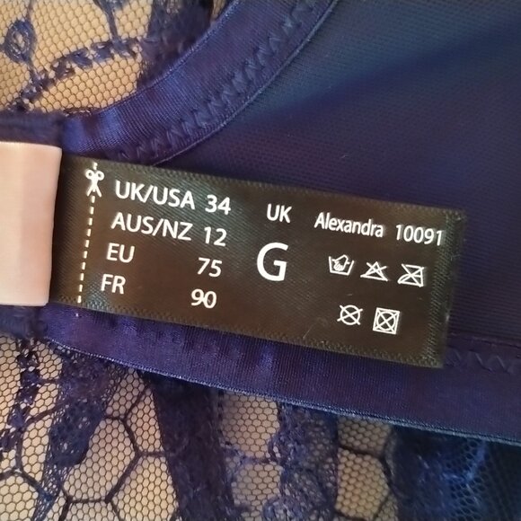 NWOT Panache Alexandra Bra 34G - Picture 4 of 5